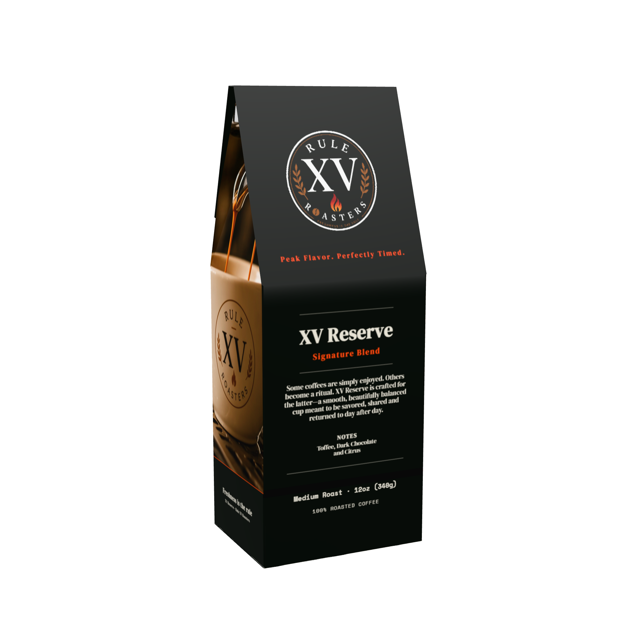 XV Reserve — 12oz whole bean coffee from Rule XV Roasters