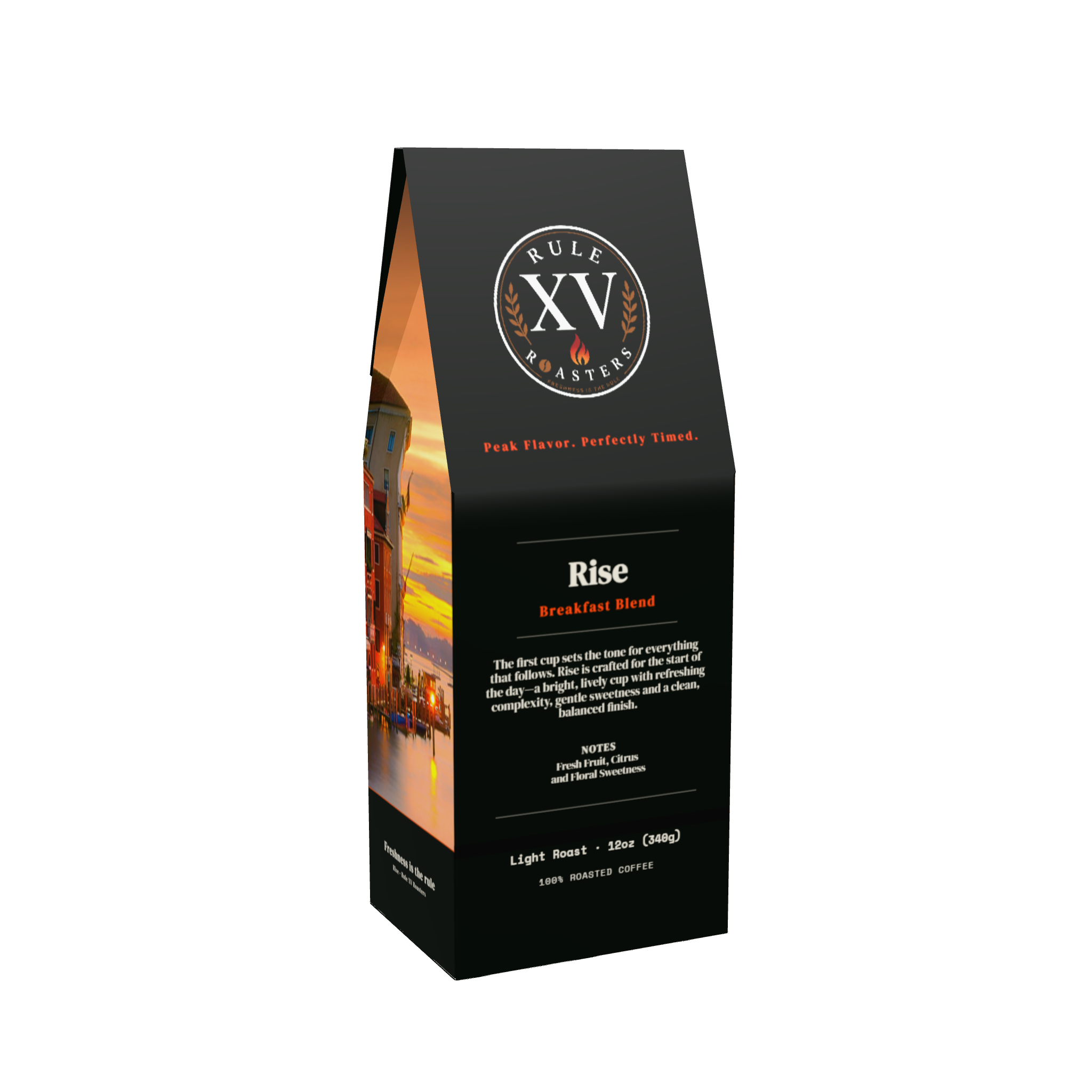 Rise — 12oz whole bean coffee from Rule XV Roasters
